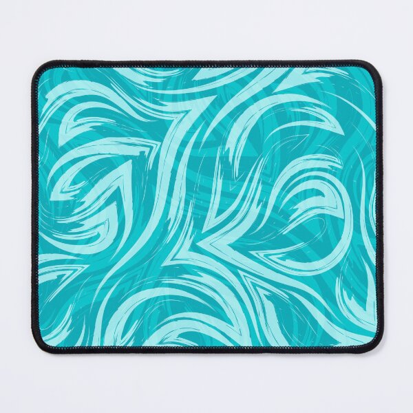 Item preview, Turquoise Wave Pattern designed and sold by PotluckPrints.