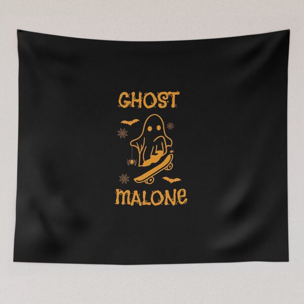Item preview, ghost malone funny ghost lover gift for halloween designed and sold by DesignisMine.