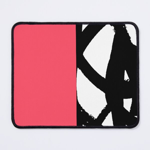 Item preview, Coral Red and Black Abstract 4 designed and sold by Irena Orlov.