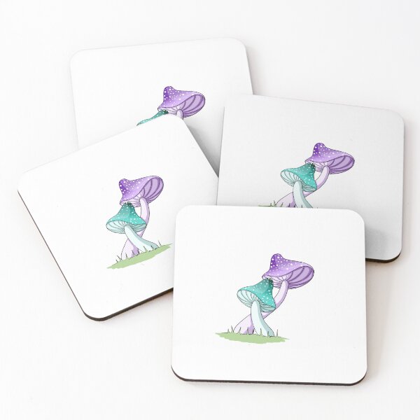 Item preview, Fantasy Mushroom Sticker designed and sold by the-hart-fairy.