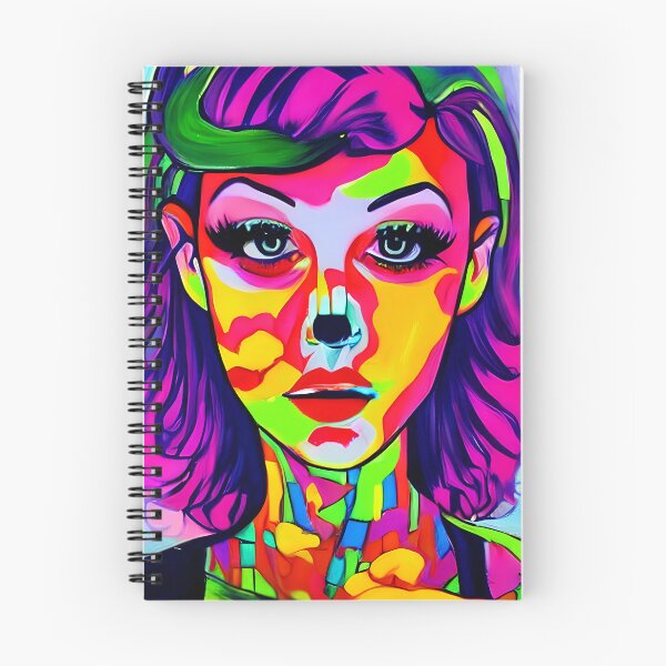 Aperçu de l'œuvre Femme colorée créée et vendue par Discount code.