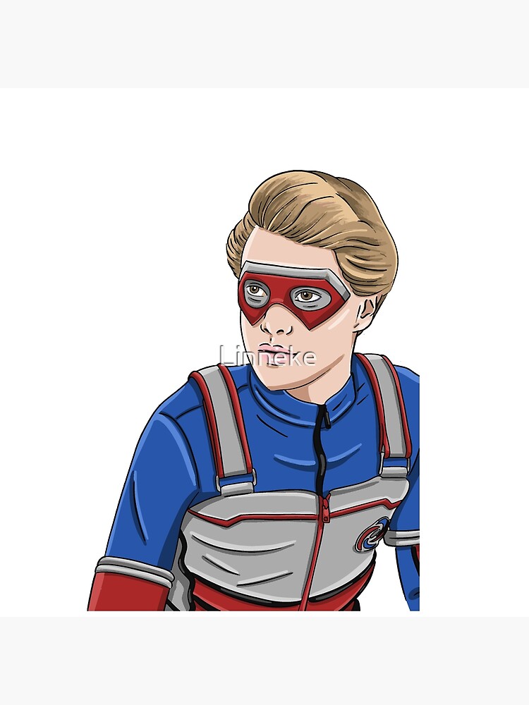 "Kid Danger Heroic Digital" Poster for Sale by Linneke Redbubble