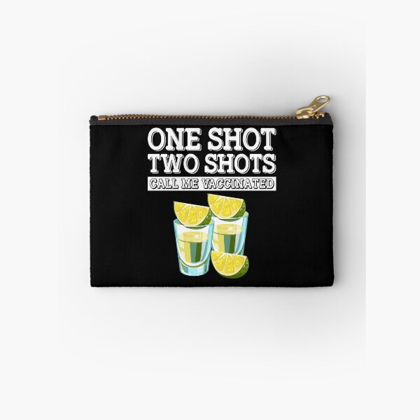 Item preview, One Shot Two Shots Call Me Vaccinated Tequila drinking funny lover team  designed and sold by beckadamr.