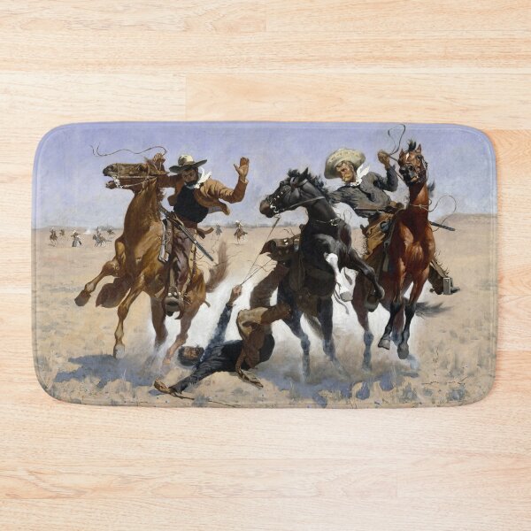 Artikelvorschau, Einem Kameraden helfen von Frederic Remington (1890) entworfen und verkauft von allhistory.