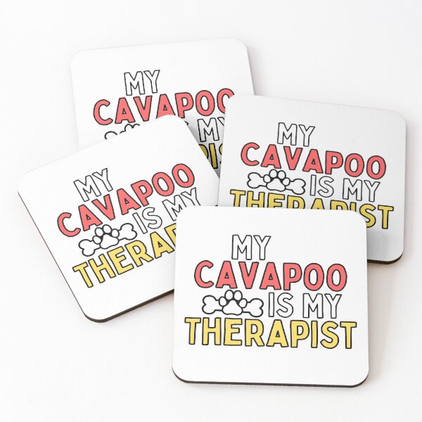 Item preview, My Cavapoo is my Therapist designed and sold by SherlocksStore.