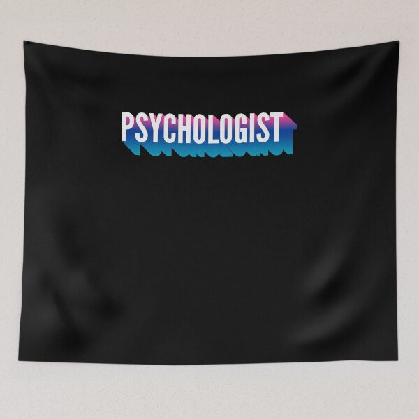 Item preview, Psychologist With Long Gradient Shadow designed and sold by SVPOD.