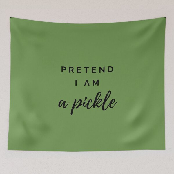 Item preview, Pretend I am a pickle - funny easy lazy costume - halloween costume designed and sold by ALLURE-minimal.