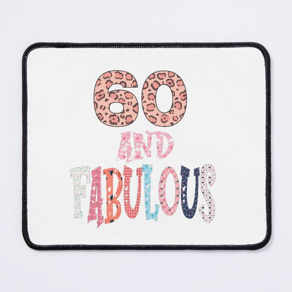 Item preview, 60 and Fabulous / Happy 60th Birthday Colorful designed and sold by ENJOY Wear.