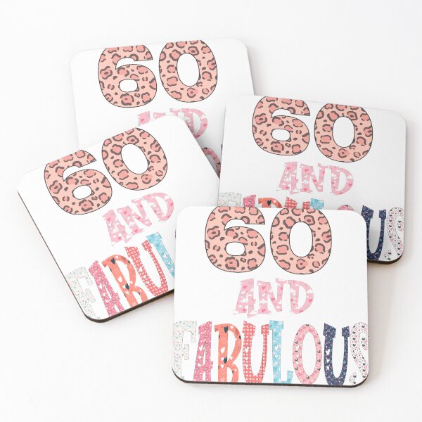 Item preview, 60 and Fabulous / Happy 60th Birthday Colorful designed and sold by ENJOY Wear.