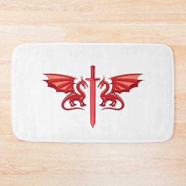 Item preview, Twin Red Dragons designed and sold by AMERICANCHEEZ.