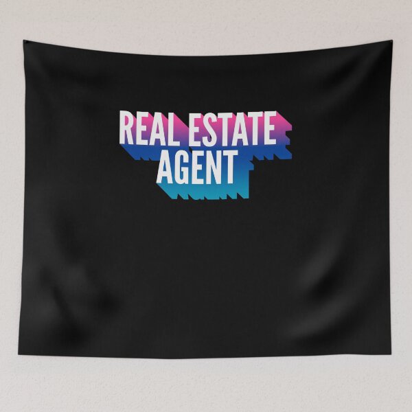 Item preview, Real Estate Agent With Long Gradient Shadow designed and sold by SVPOD.