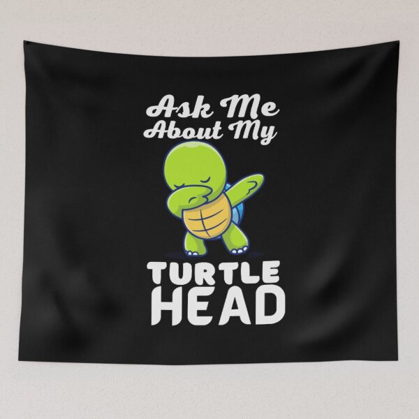 Item preview, Ask Me About My Turtle Head designed and sold by ImaginedCo.