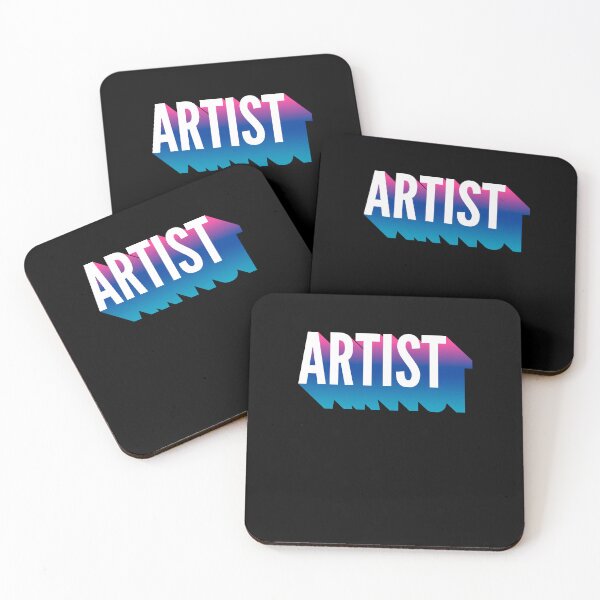 Item preview, Artist With Long Gradient Shadow designed and sold by SVPOD.