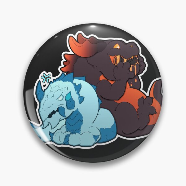 Item preview, Jormag & Primordus - Sibling Rivalry designed and sold by CommodorePaws.
