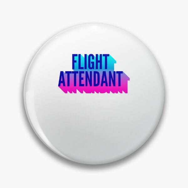 Item preview, Flight attendant With Long Gradient Shadow designed and sold by SVPOD.