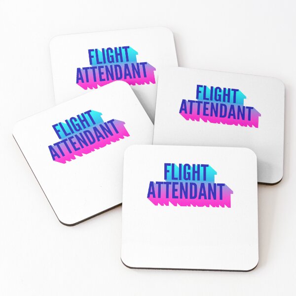 Item preview, Flight attendant With Long Gradient Shadow designed and sold by SVPOD.