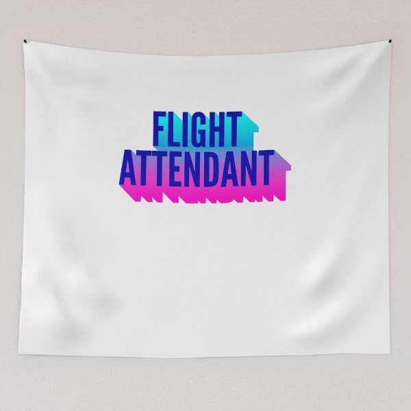 Item preview, Flight attendant With Long Gradient Shadow designed and sold by SVPOD.