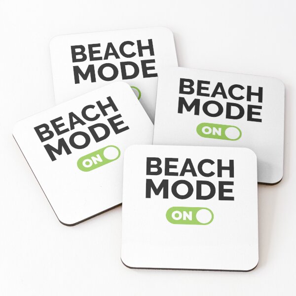 Item preview, Beach Mode On designed and sold by freshLayer.