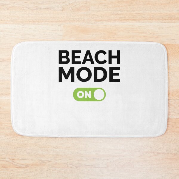 Item preview, Beach Mode On designed and sold by freshLayer.