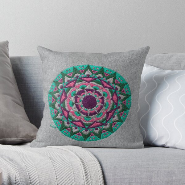 Bejeweled Throw Pillow