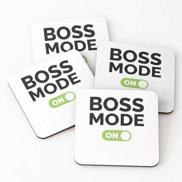 Item preview, Boss Mode On designed and sold by freshLayer.