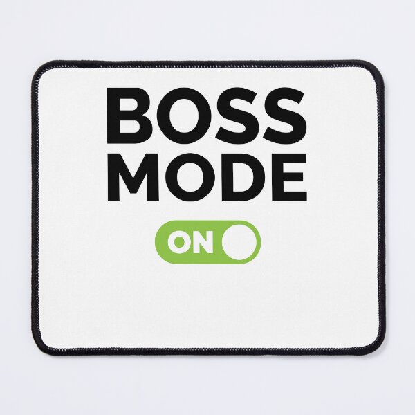 Item preview, Boss Mode On designed and sold by freshLayer.