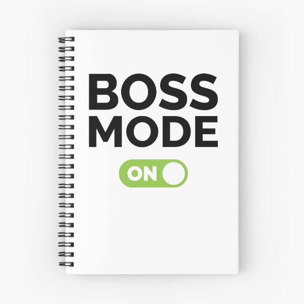 Item preview, Boss Mode On designed and sold by freshLayer.