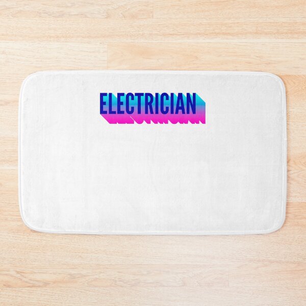 Item preview, Electrician With Long Gradient Shadow designed and sold by SVPOD.