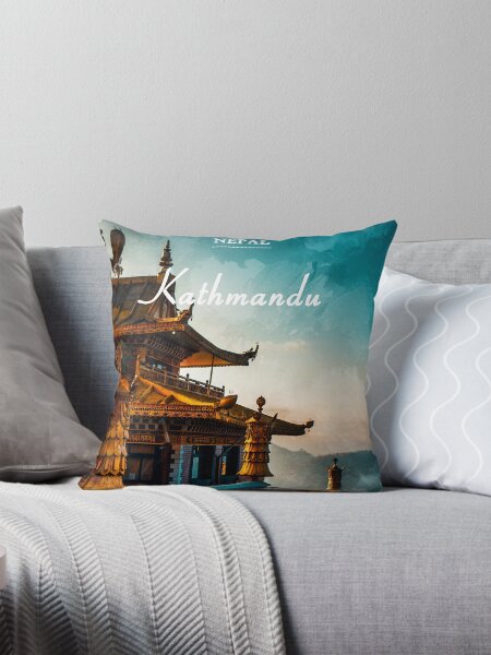 Kathmandu Pillows Cushions for Sale Redbubble