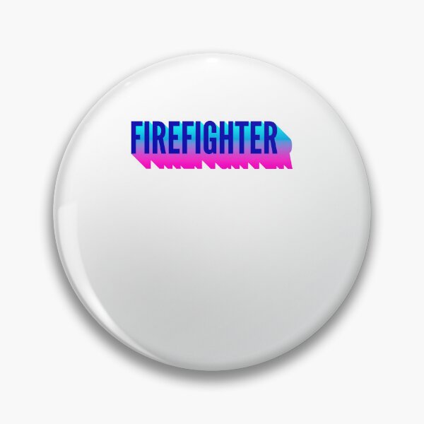 Item preview, Firefighter With Long Gradient Shadow designed and sold by SVPOD.