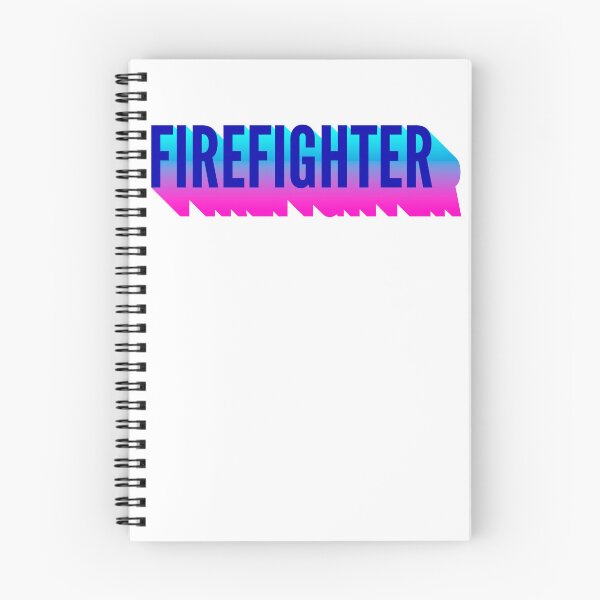 Item preview, Firefighter With Long Gradient Shadow designed and sold by SVPOD.