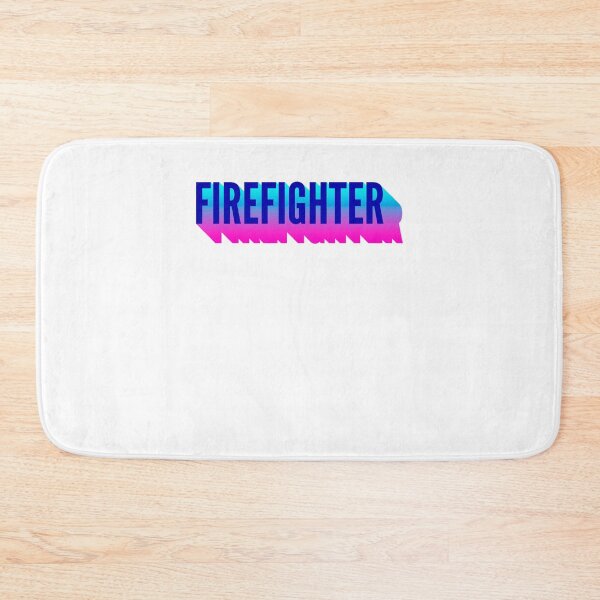 Item preview, Firefighter With Long Gradient Shadow designed and sold by SVPOD.