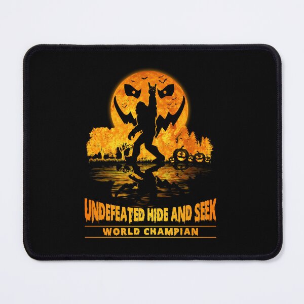 Item preview, Undefeated Hide And Seek World Champion bigfoot sasquatch humor squatch designed and sold by beckadamr.
