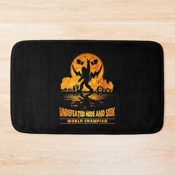 Item preview, Undefeated Hide And Seek World Champion bigfoot sasquatch humor squatch designed and sold by beckadamr.