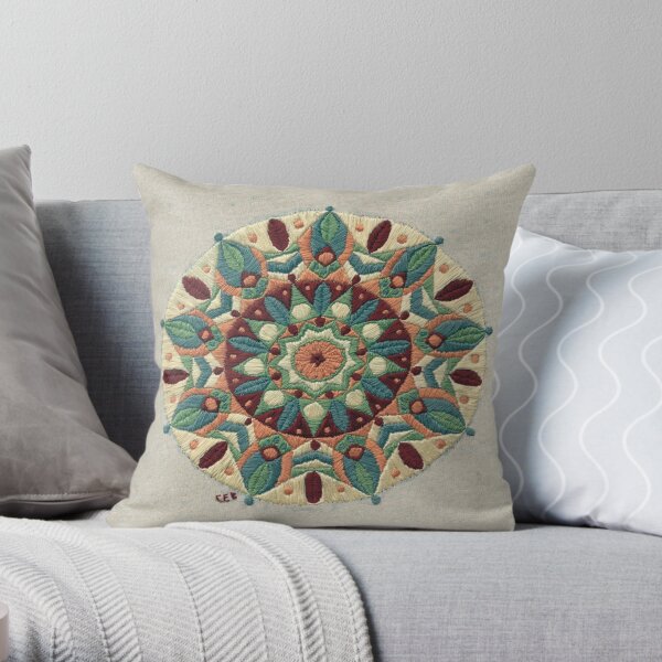 Leaf Catcher Throw Pillow