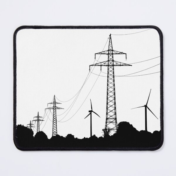 Item preview, Pylons and Wind Turbines designed and sold by Hunnybugs.