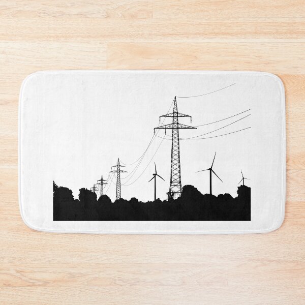 Item preview, Pylons and Wind Turbines designed and sold by Hunnybugs.