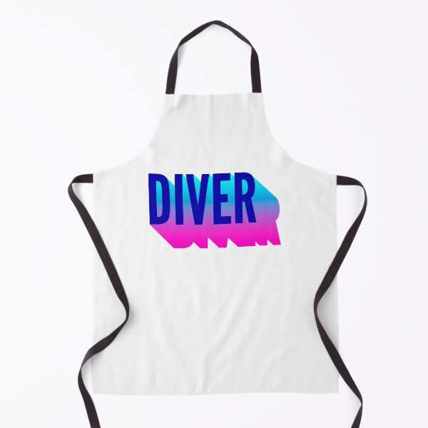 Item preview, Diver With Long Gradient Shadow designed and sold by SVPOD.