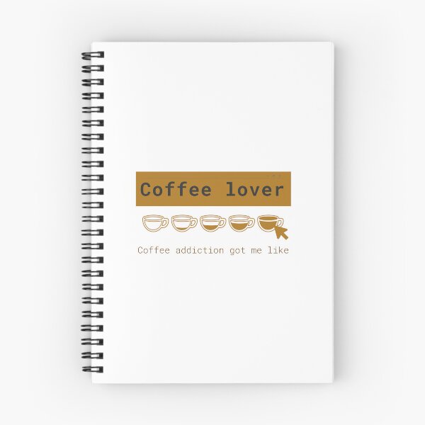 Item preview, Coffee lover/coffee addiction designed and sold by Verbiage24.