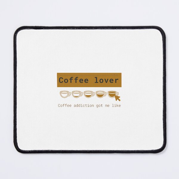 Item preview, Coffee lover/coffee addiction designed and sold by Verbiage24.