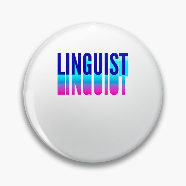 Item preview, Linguist With Long Gradient Shadow designed and sold by SVPOD.