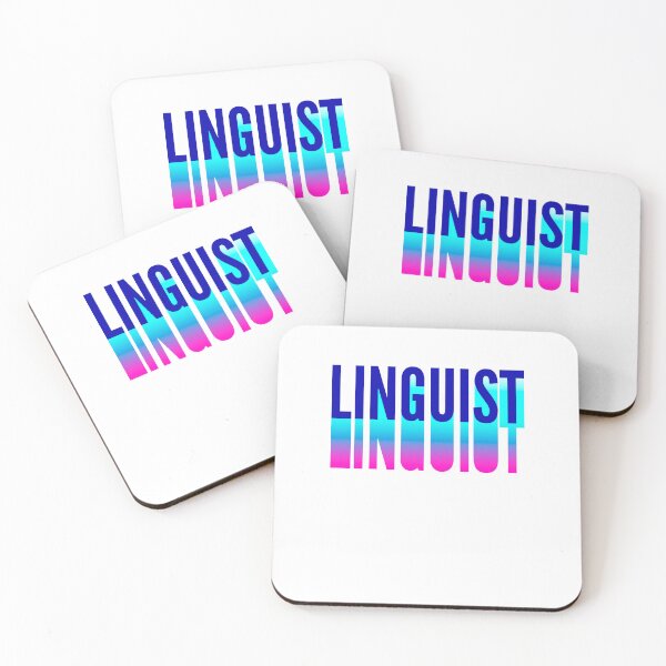 Item preview, Linguist With Long Gradient Shadow designed and sold by SVPOD.