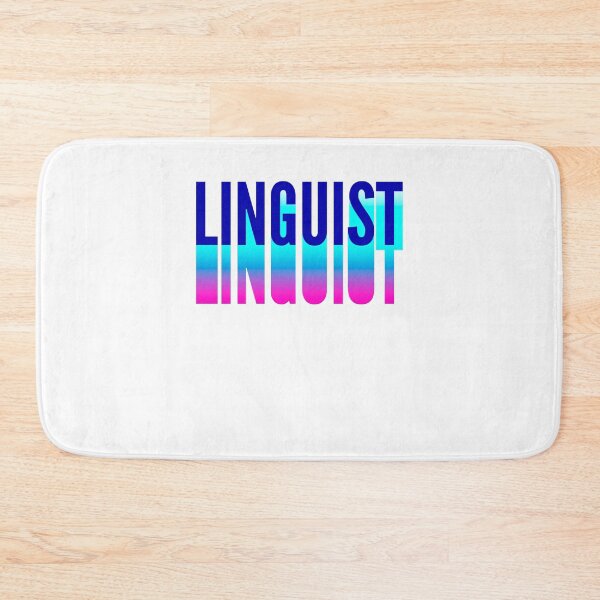 Item preview, Linguist With Long Gradient Shadow designed and sold by SVPOD.