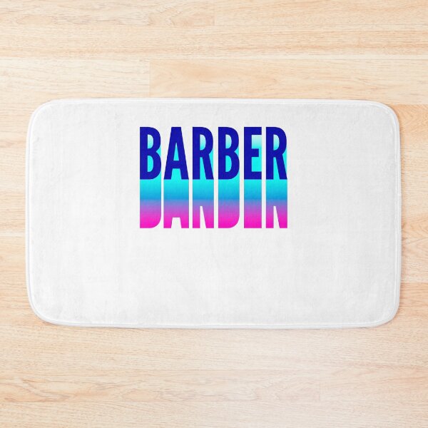 Item preview, Barber With Long Gradient Shadow designed and sold by SVPOD.
