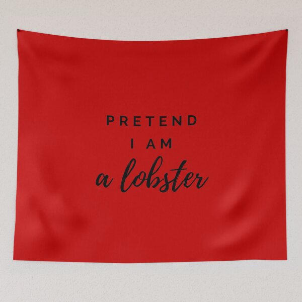 Item preview, Pretend I am a lobster - funny easy lazy costume - halloween costume designed and sold by ALLURE-minimal.