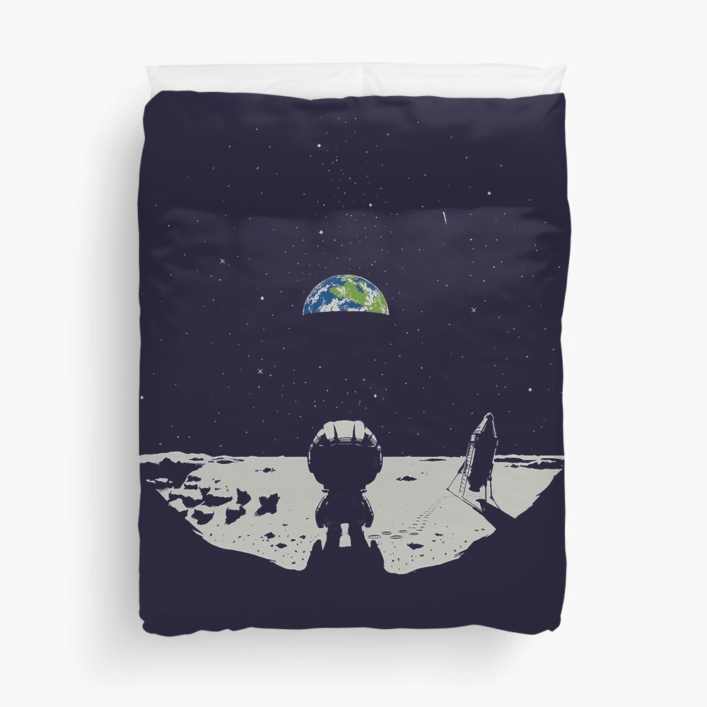 Lonely Space Duvet Cover