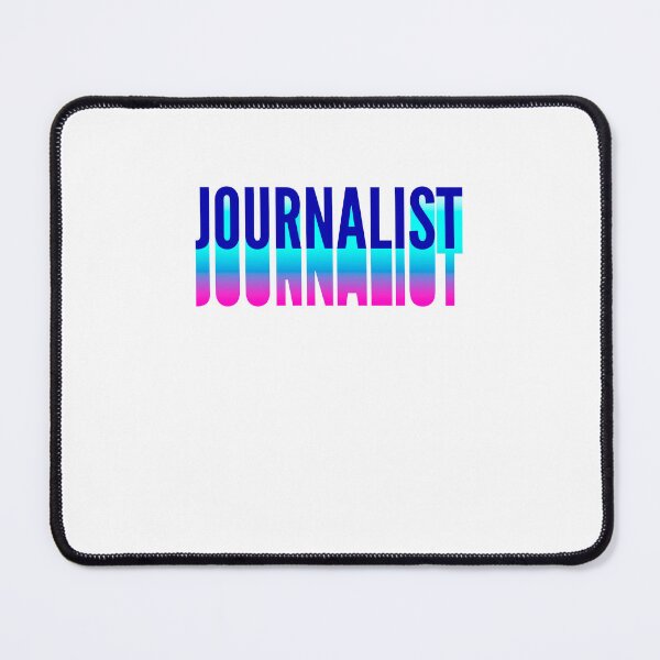 Item preview, Journalist With Long Gradient Shadow designed and sold by SVPOD.
