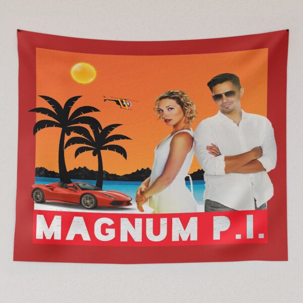 Item preview, Rebooted Magnum P.I. 2018 designed and sold by YvonneTLH09.