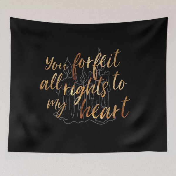 Item preview, You Forfeit All Rights to My Heart designed and sold by Theatre Thoughts.