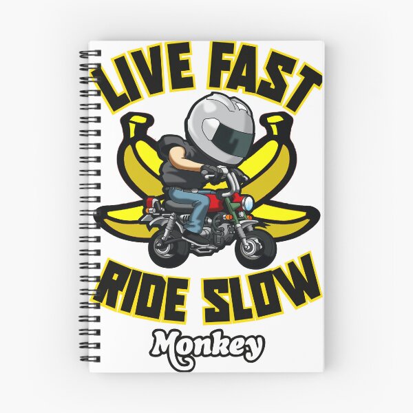 Item preview, Honda MONKEY live fast ride slow designed and sold by wankedah.
